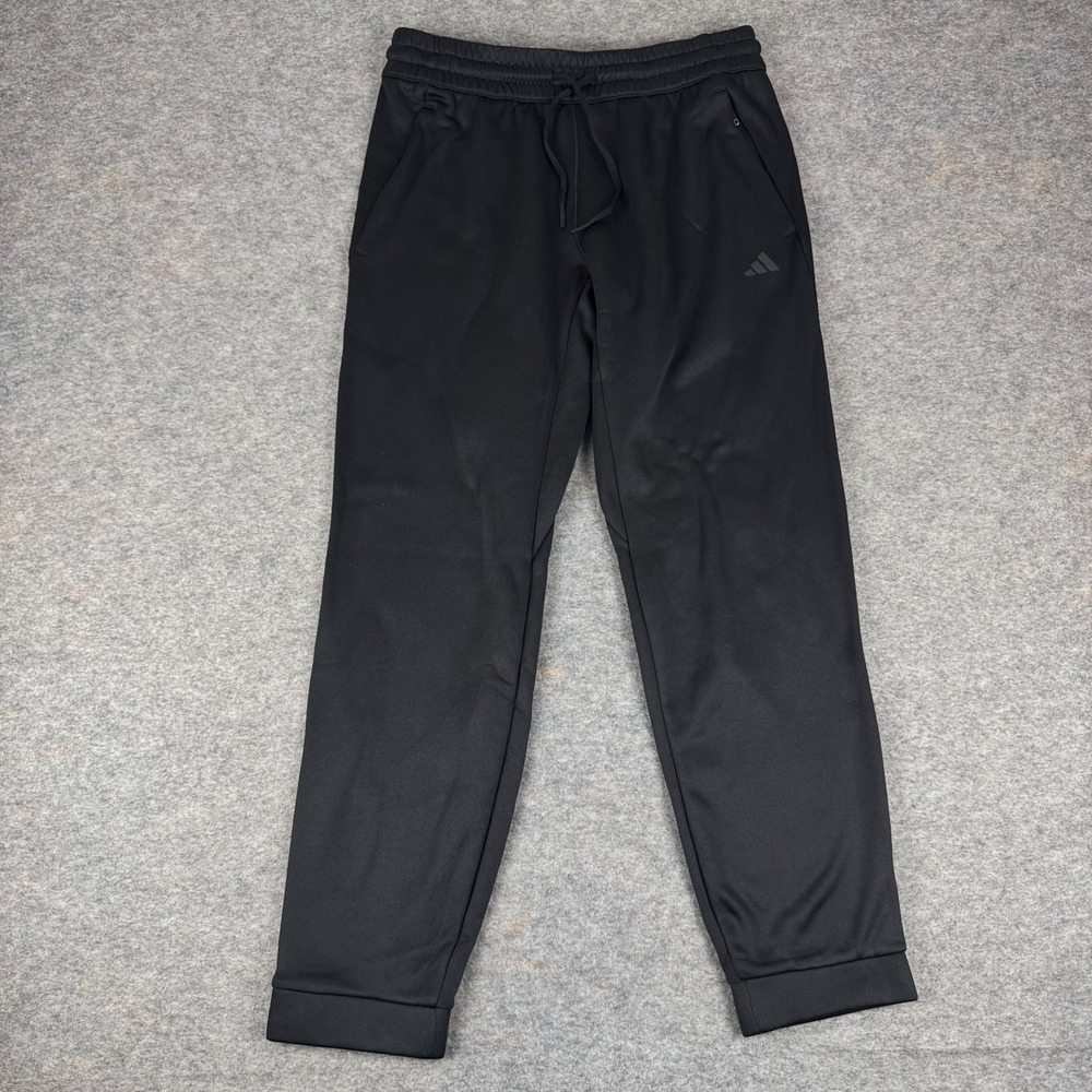 Adidas Climawarm Game & Go Fleece Training Pants 29" Black Womens Small S